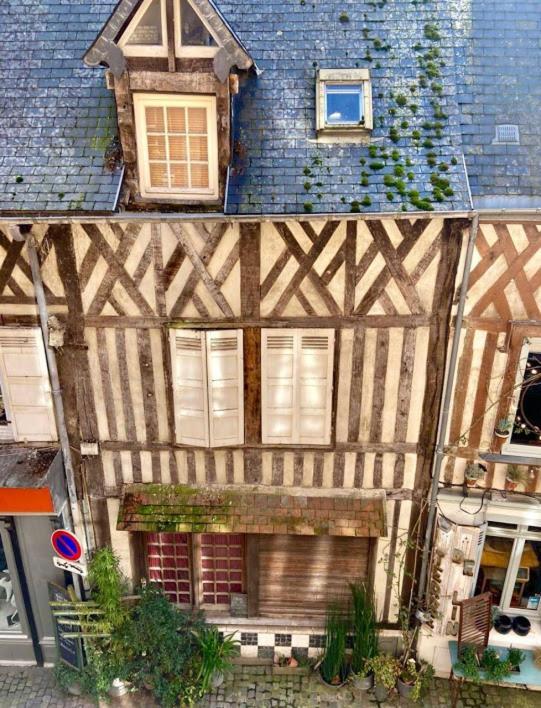 Escapade A Honfleur Lägenhet Exteriör bild