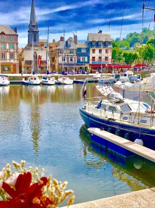 Escapade A Honfleur Lägenhet Exteriör bild